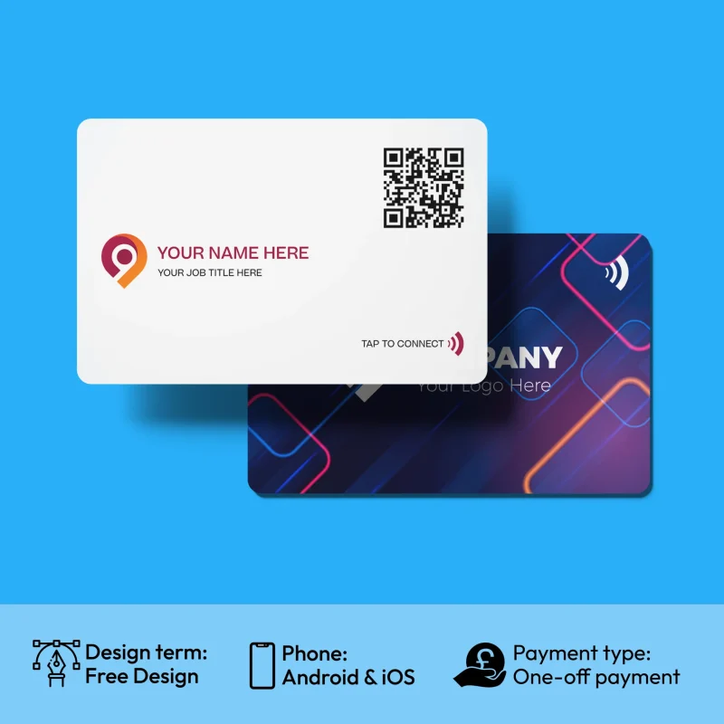 Digital Business Card – PVC White - Image 4