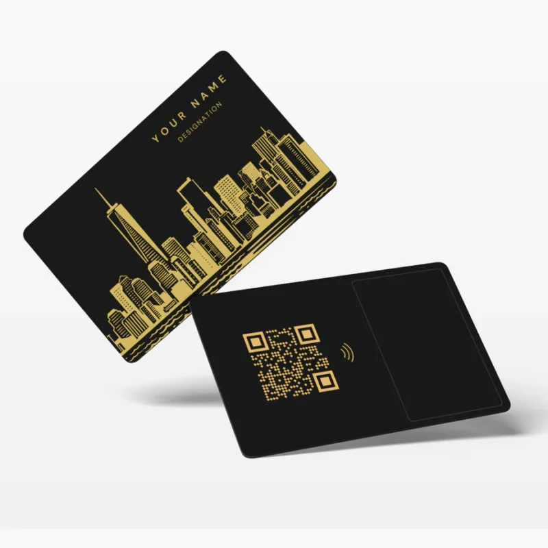 Digital Business Card – Metal Black