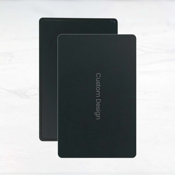 Digital Business Card - Black Metal