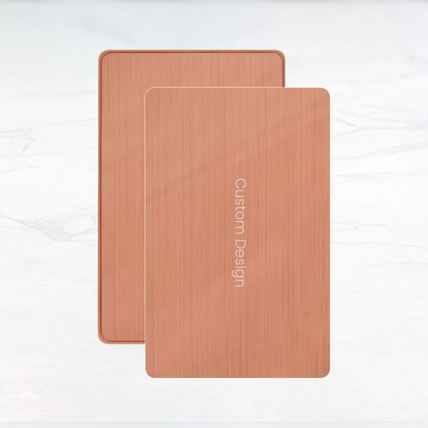 Digital Business Card - Rose Gold Metal