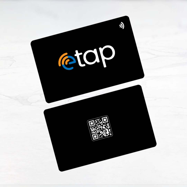 Digital Business Card - Black PVC