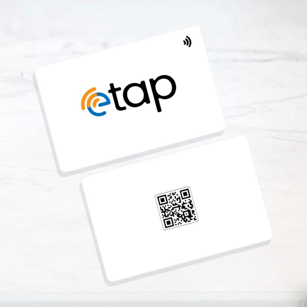 Digital Business Card - White PVC