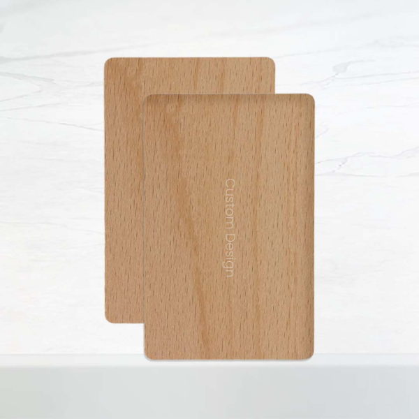Digital Business Card - Wooden UV Print