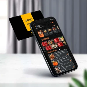 NFC Digital Food Menu Card