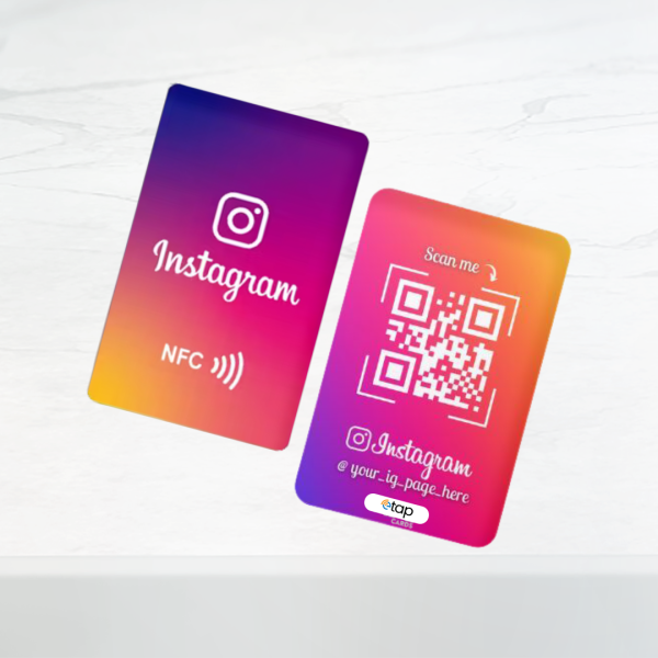 NFC Instagram Card