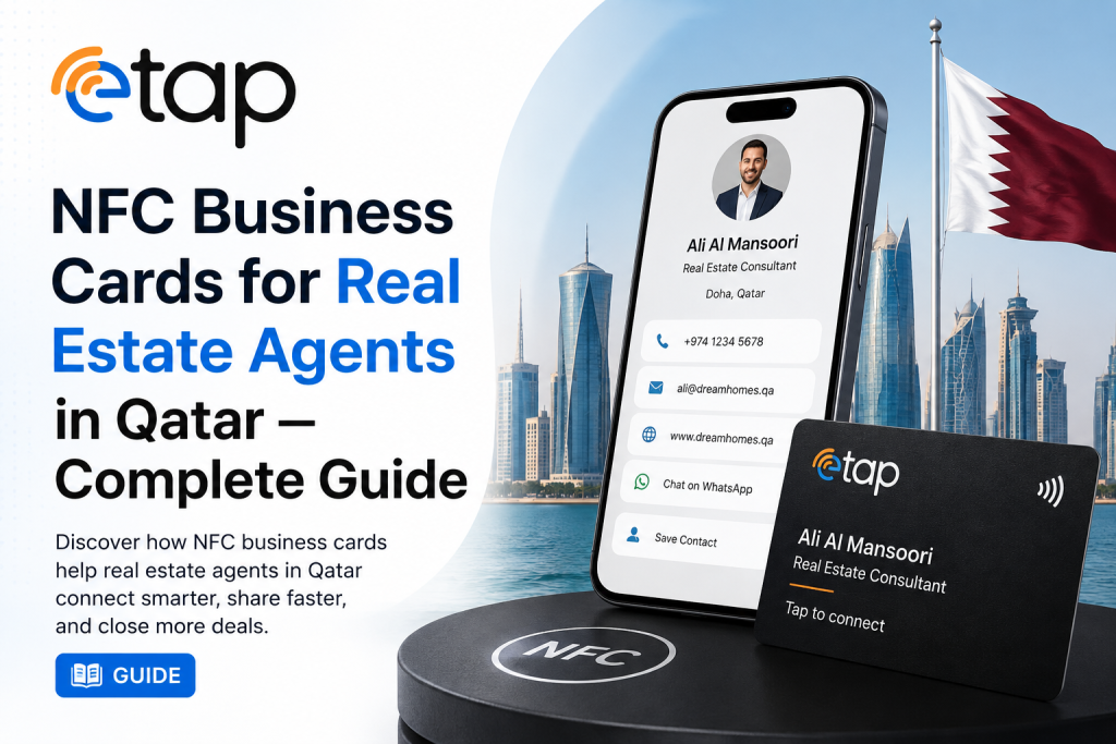 NFC Business Cards for Real Estate Agents